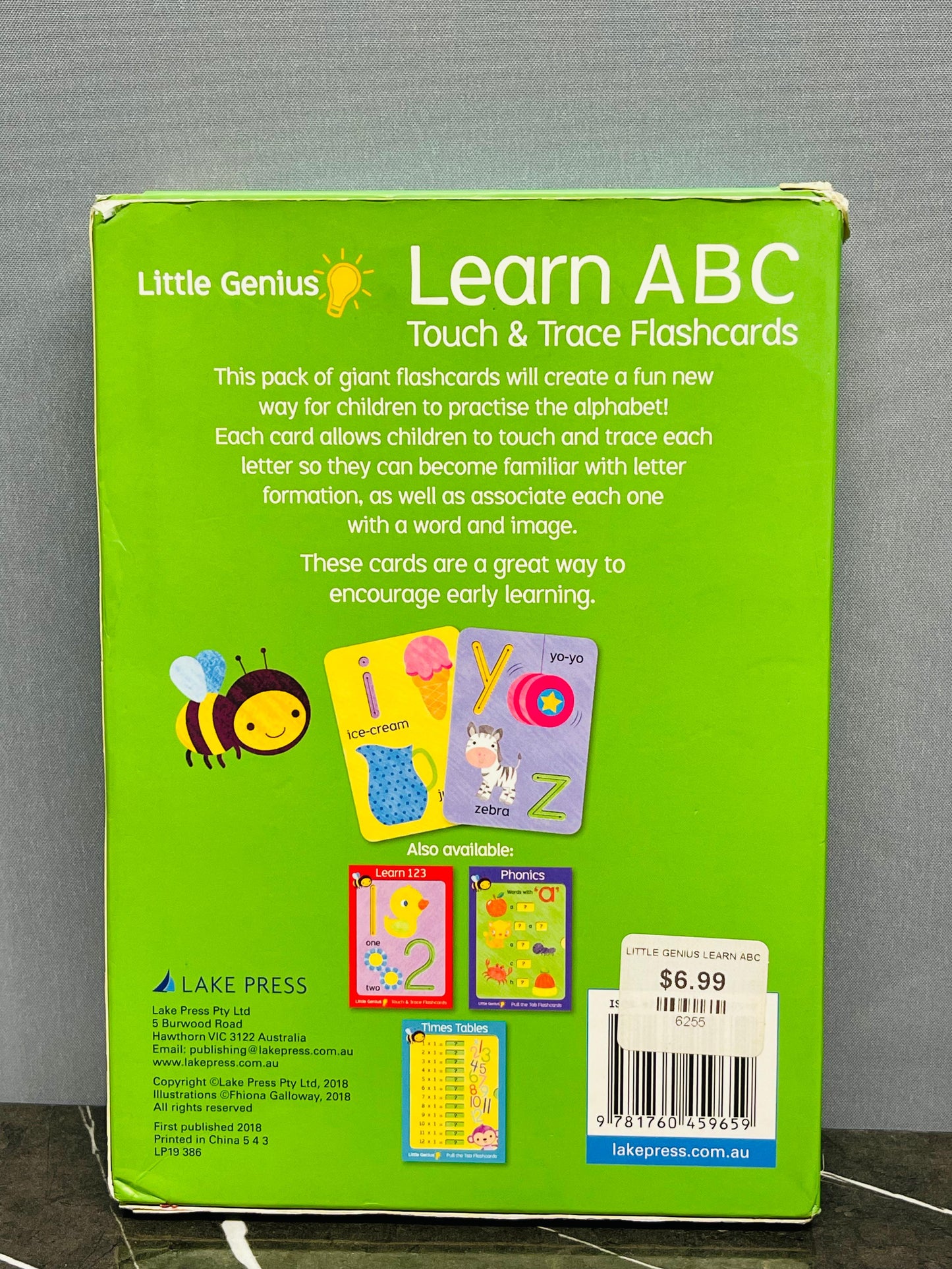 Little Genius Giant Flash Cards - ABC