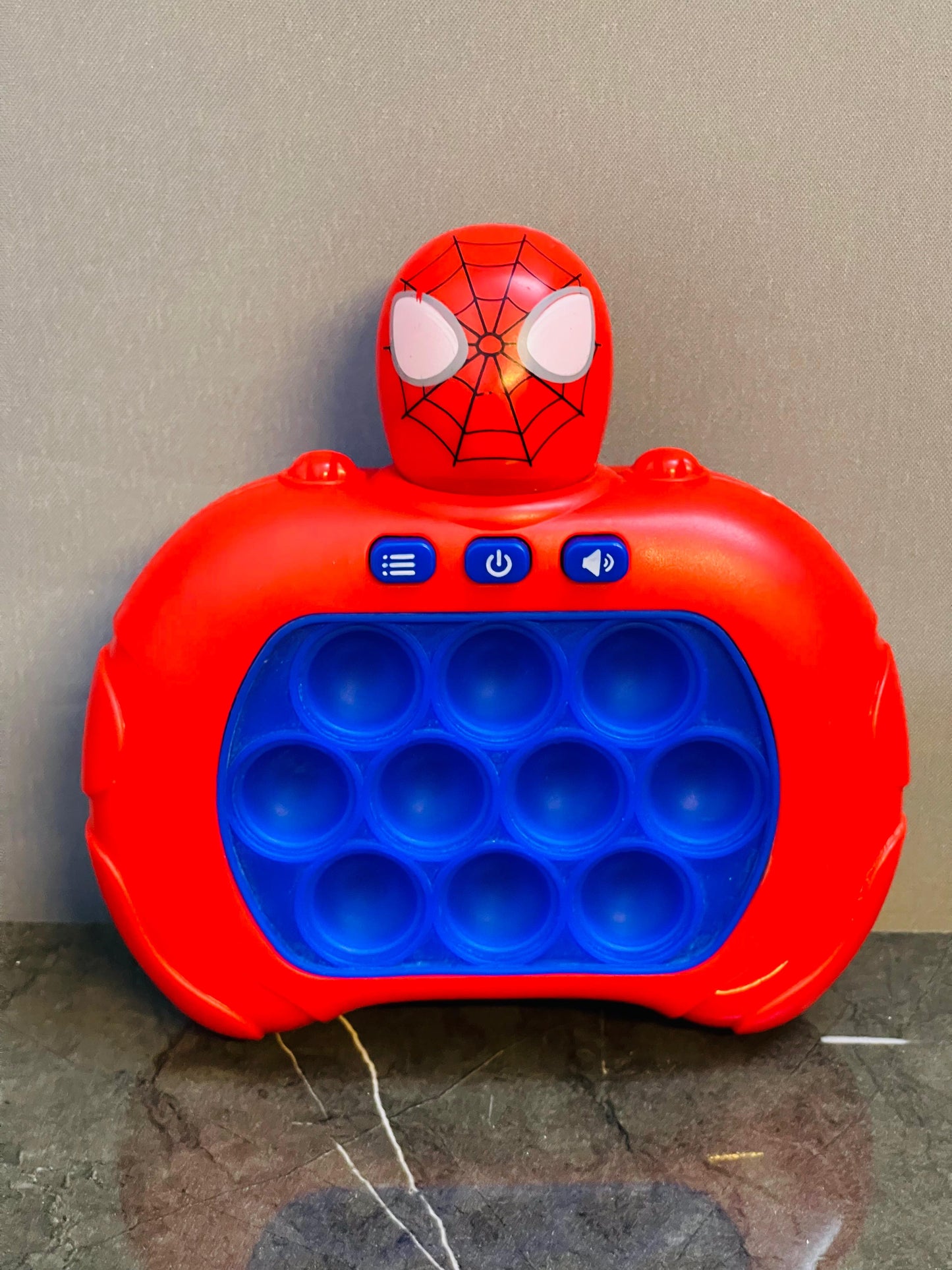 Spiderman Pop Push It Game Controller Sensory Fidget Toy.