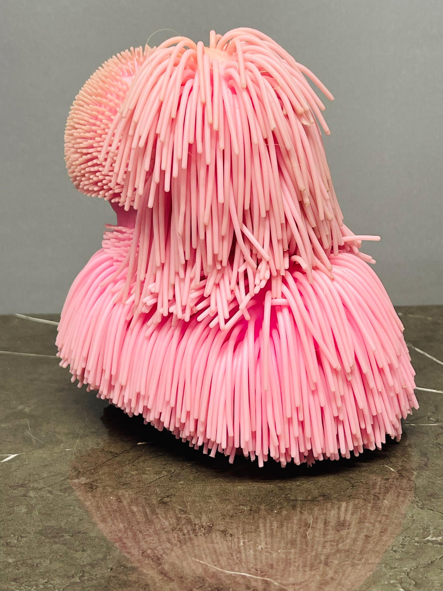 Little Live Pets Noodle Pup - Pink - Super Soft Noodle Fur