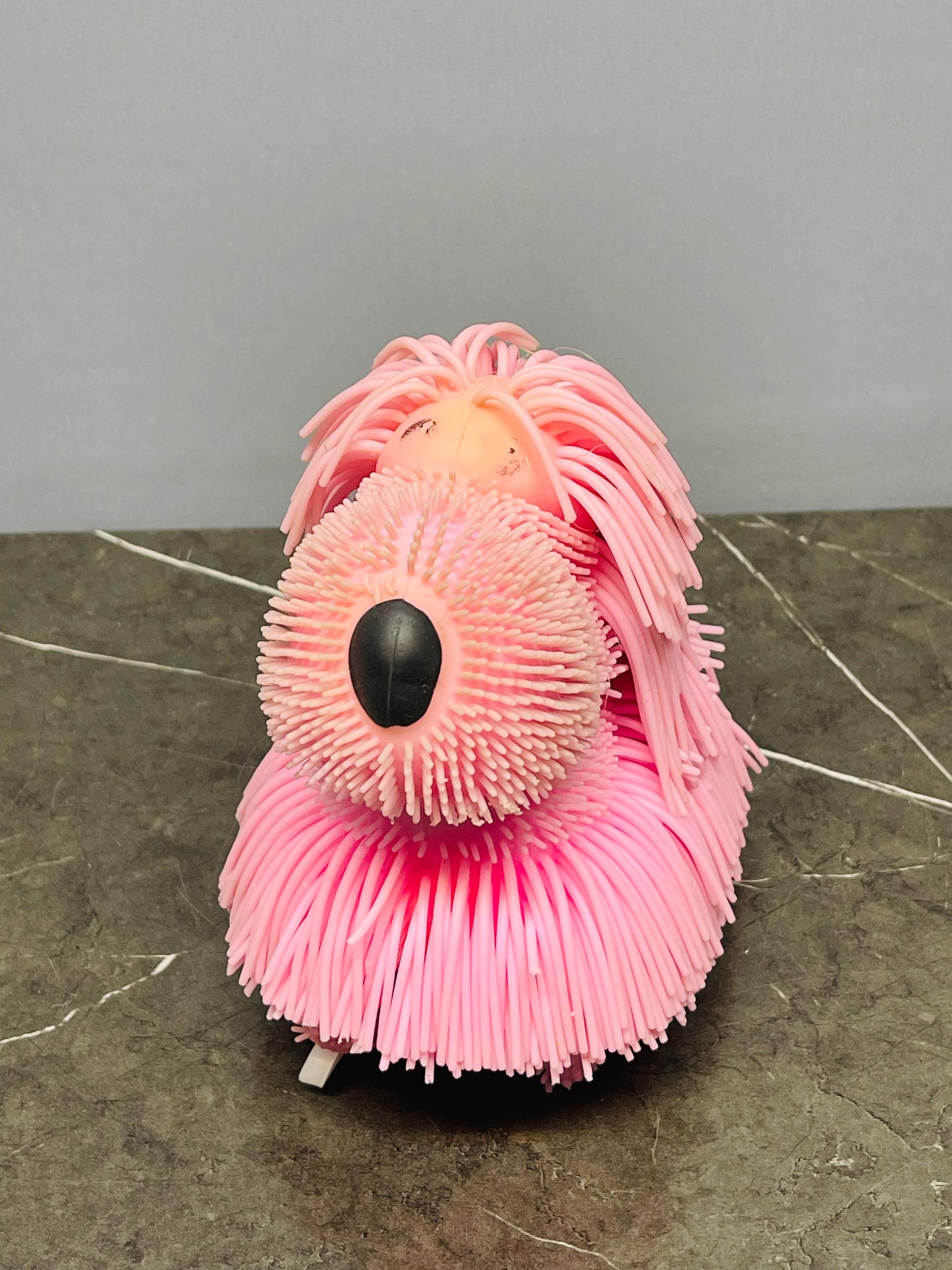 Little Live Pets Noodle Pup - Pink - Super Soft Noodle Fur