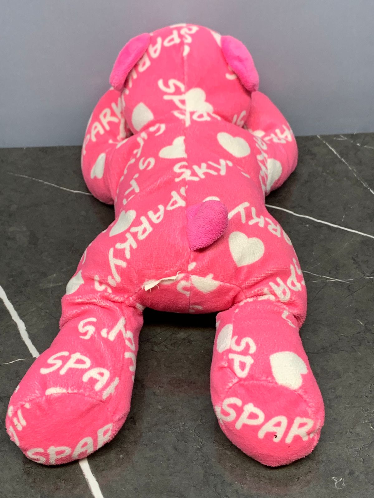 Sparky's Pink Plush Toy. SKU:BXL-102