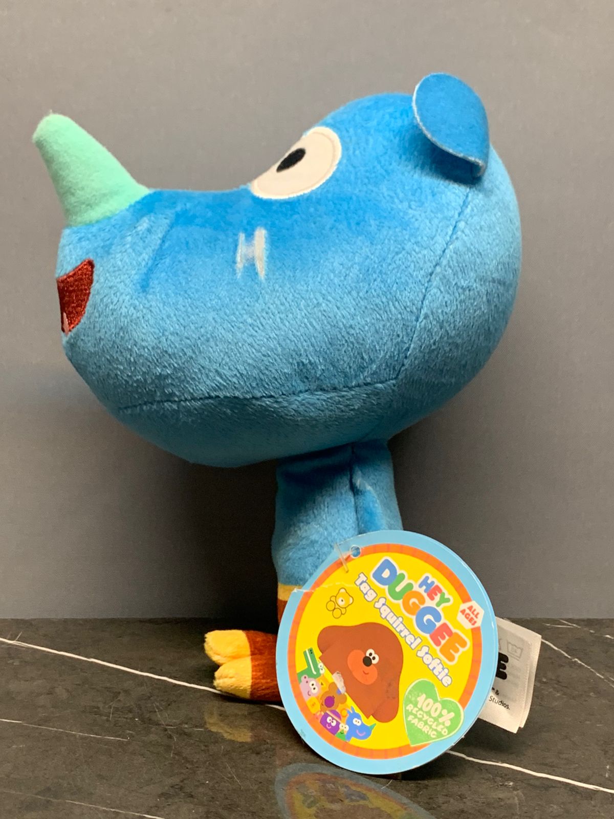 Hey Duggee Tag Squirrel Soft Toy.(defected) (Must see 2nd and 3rd pics)