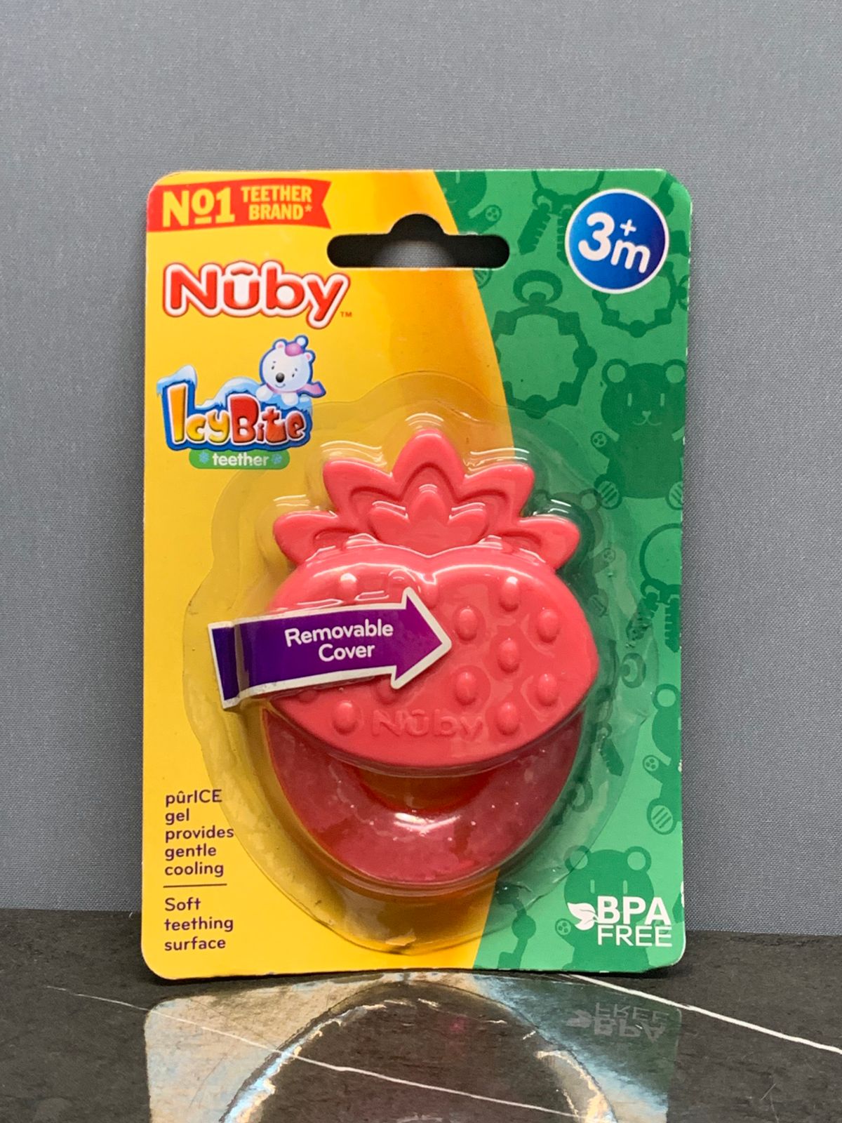 Nuby Icybite Fruit Teether.