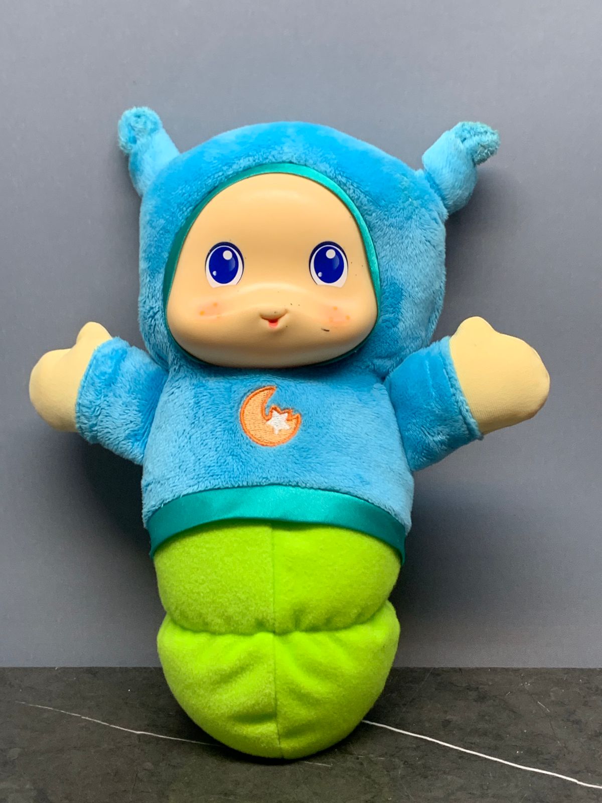 Playskool Lullaby Gloworm Blue.
