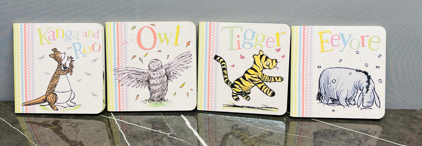 Winnie-the-Pooh Board Book Set. (Set of 4 books)