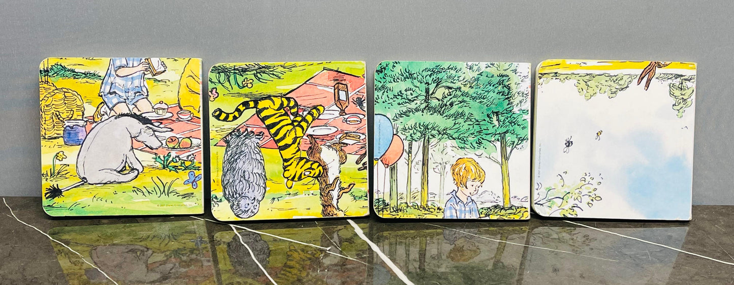 Winnie-the-Pooh Board Book Set. (Set of 4 books)
