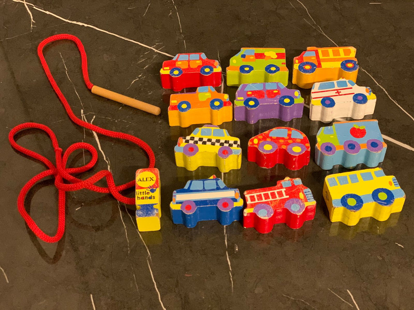 Alex String & Beep Wooden Stringing Sets. (9/10 condition)