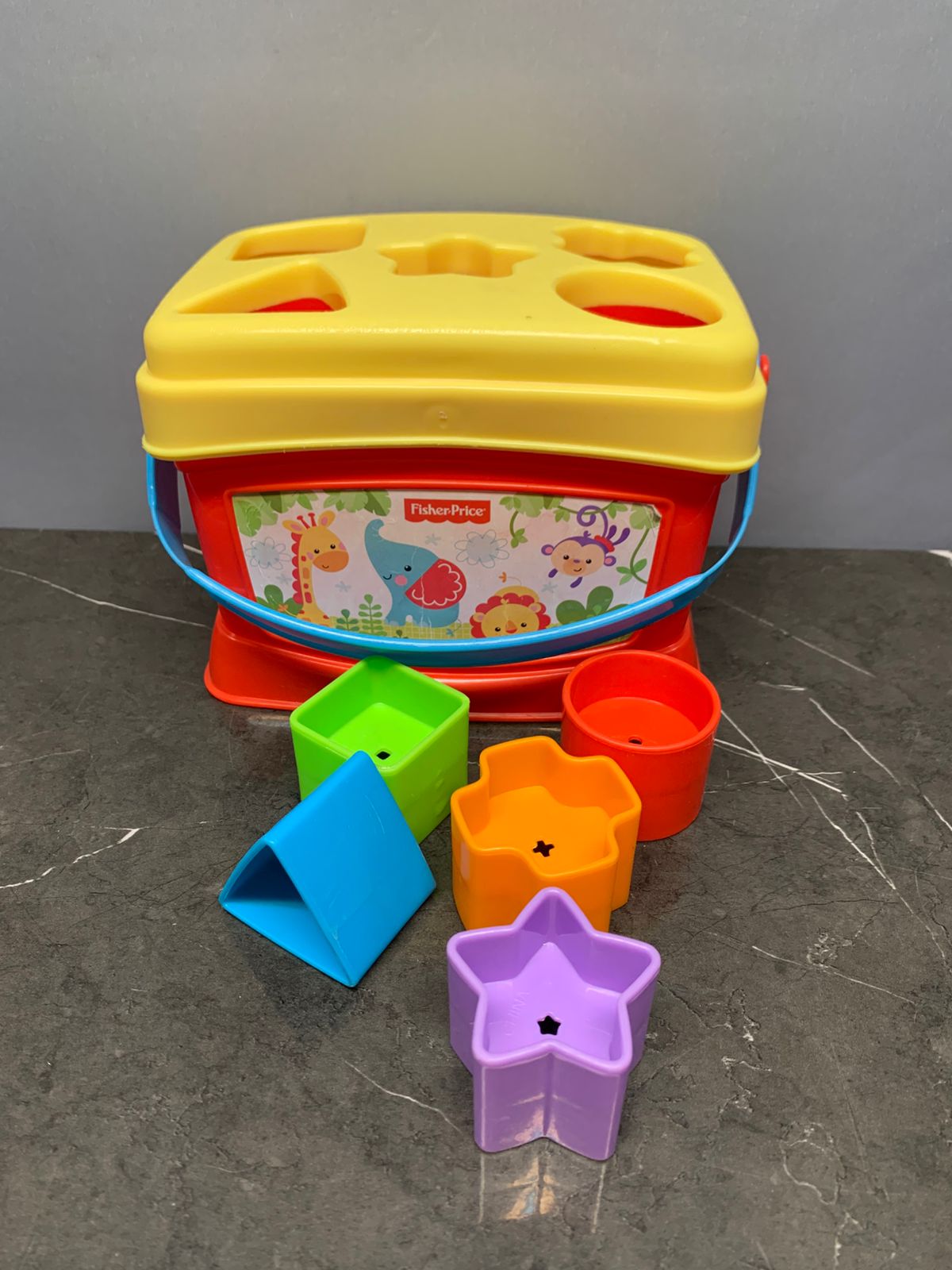 Fisher-Price Basics Baby First Blocks. (5 shapes)