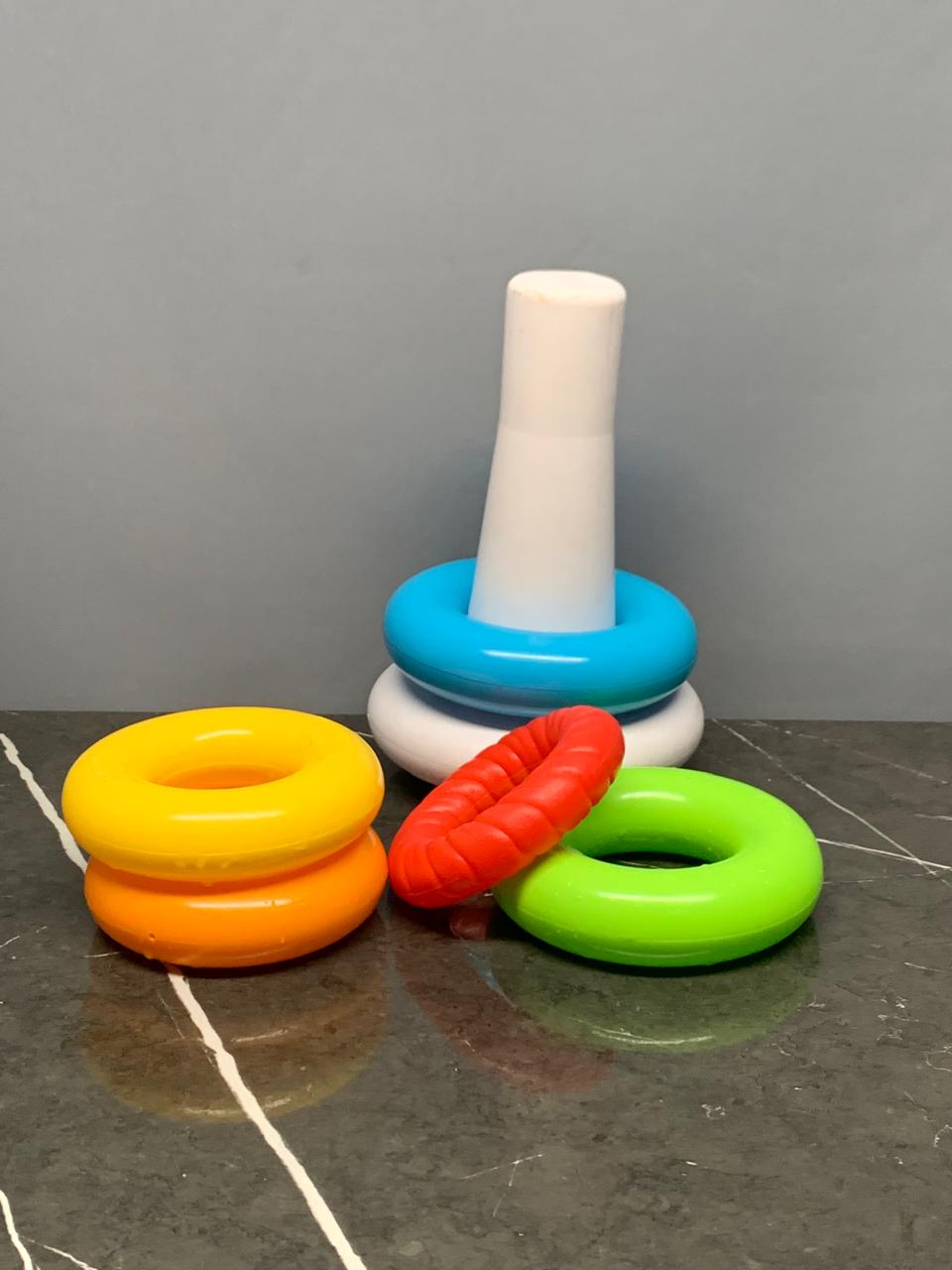 Colourful Stacking Ring Toy.