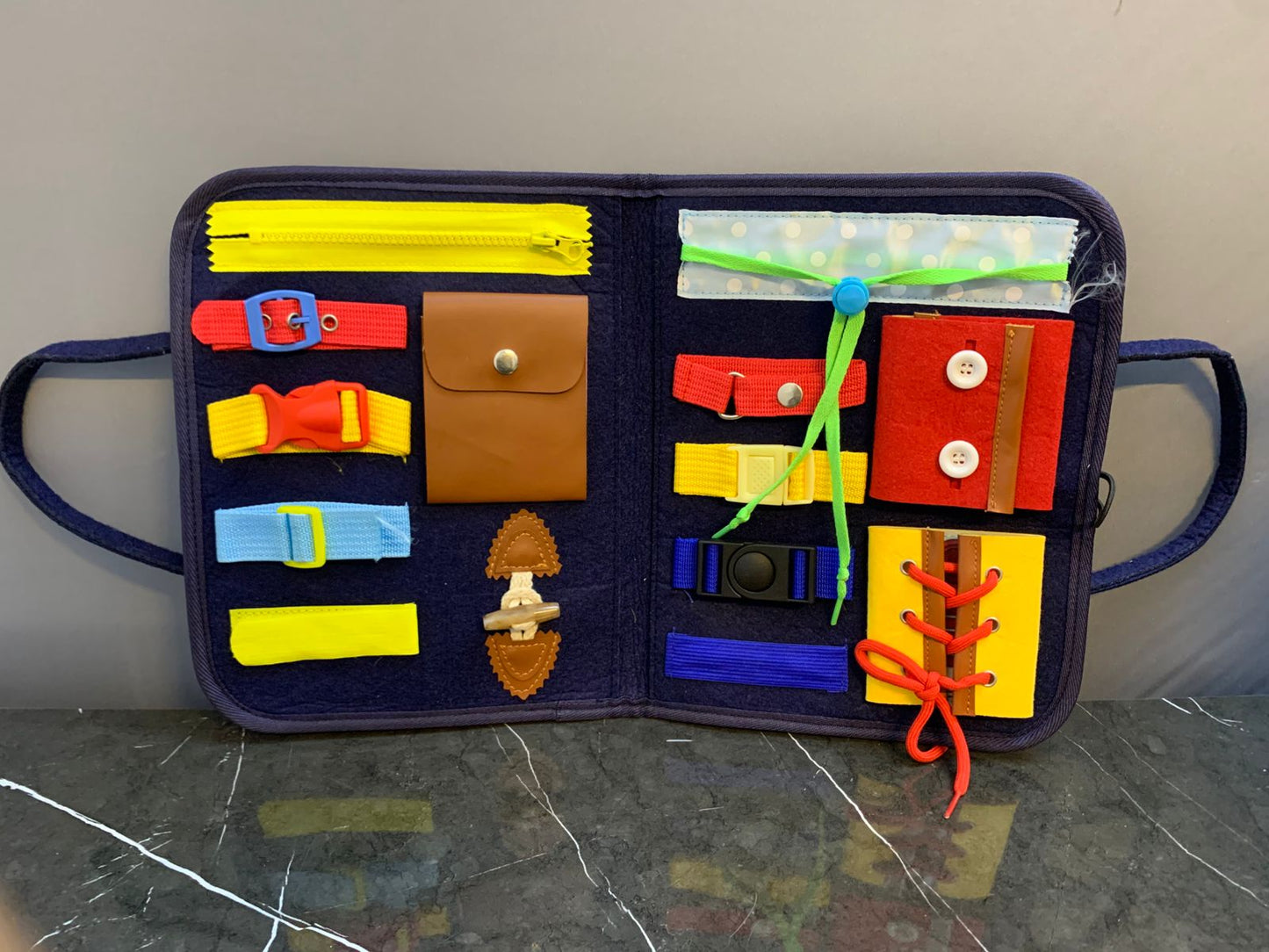 Toddler Busy Book.