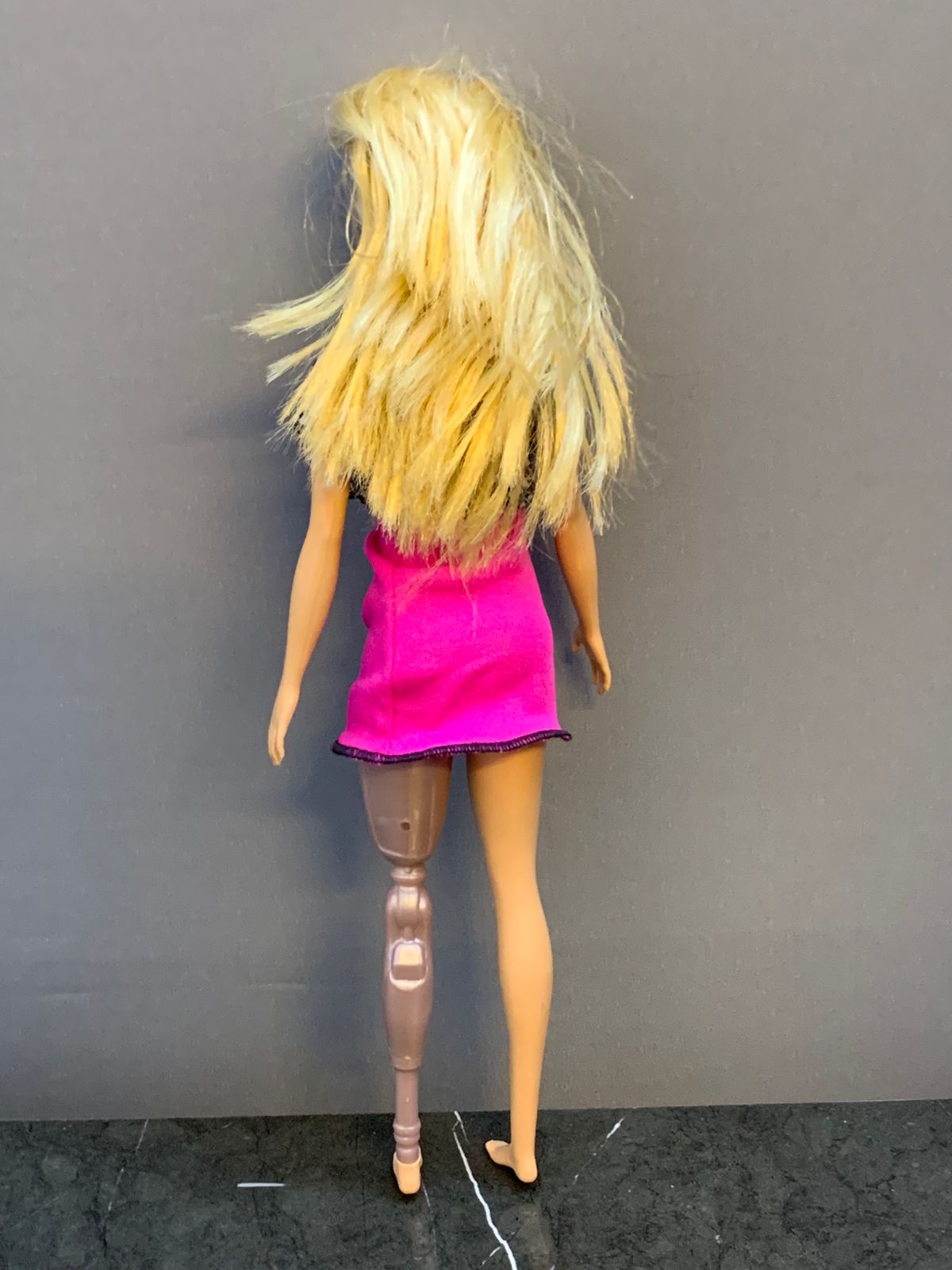 Barbie Interior Designer Doll with Prosthetic Leg.