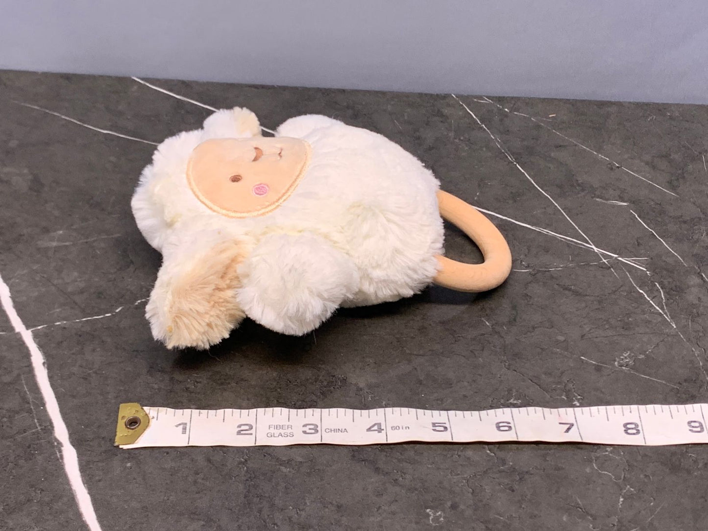O.B Designs Lee Lamb Soft Rattle Toy.