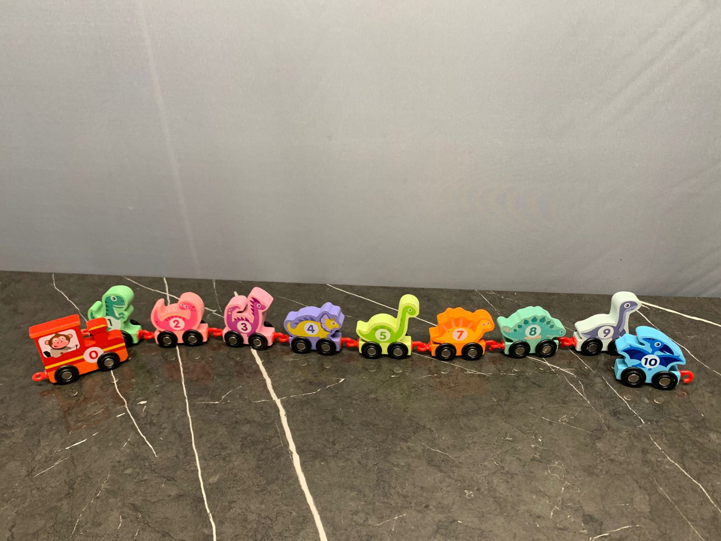 Dinosaur train Building Blocks. (Number 6 dino missing)