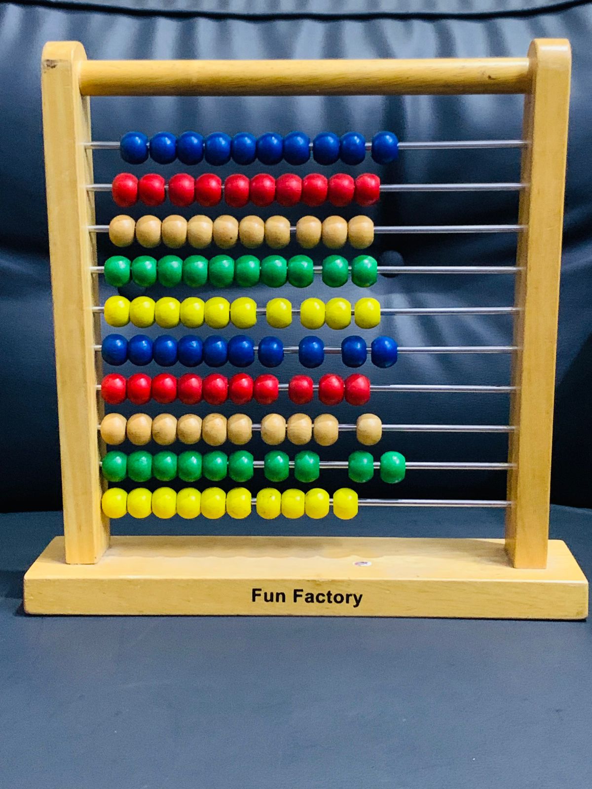 Fun Factory Abacus with Metal Bars.