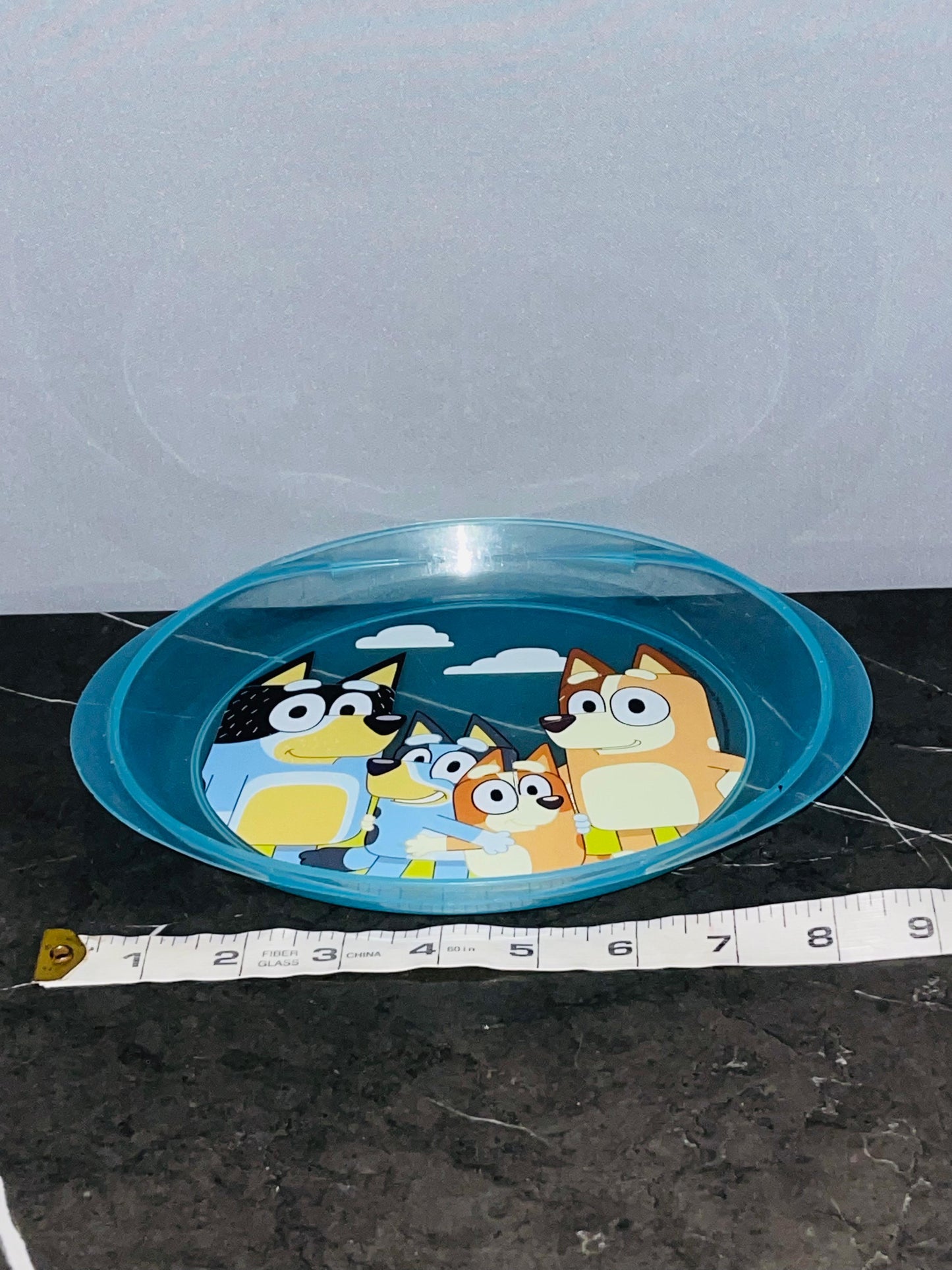 Bluey - Themed Plate.9/10 minor scratches