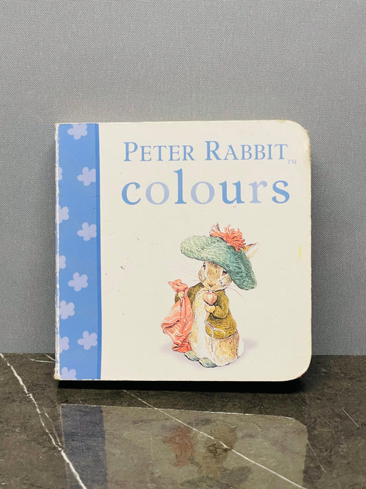 Peter Rabbit Colours Board Book. (7/10 condition)