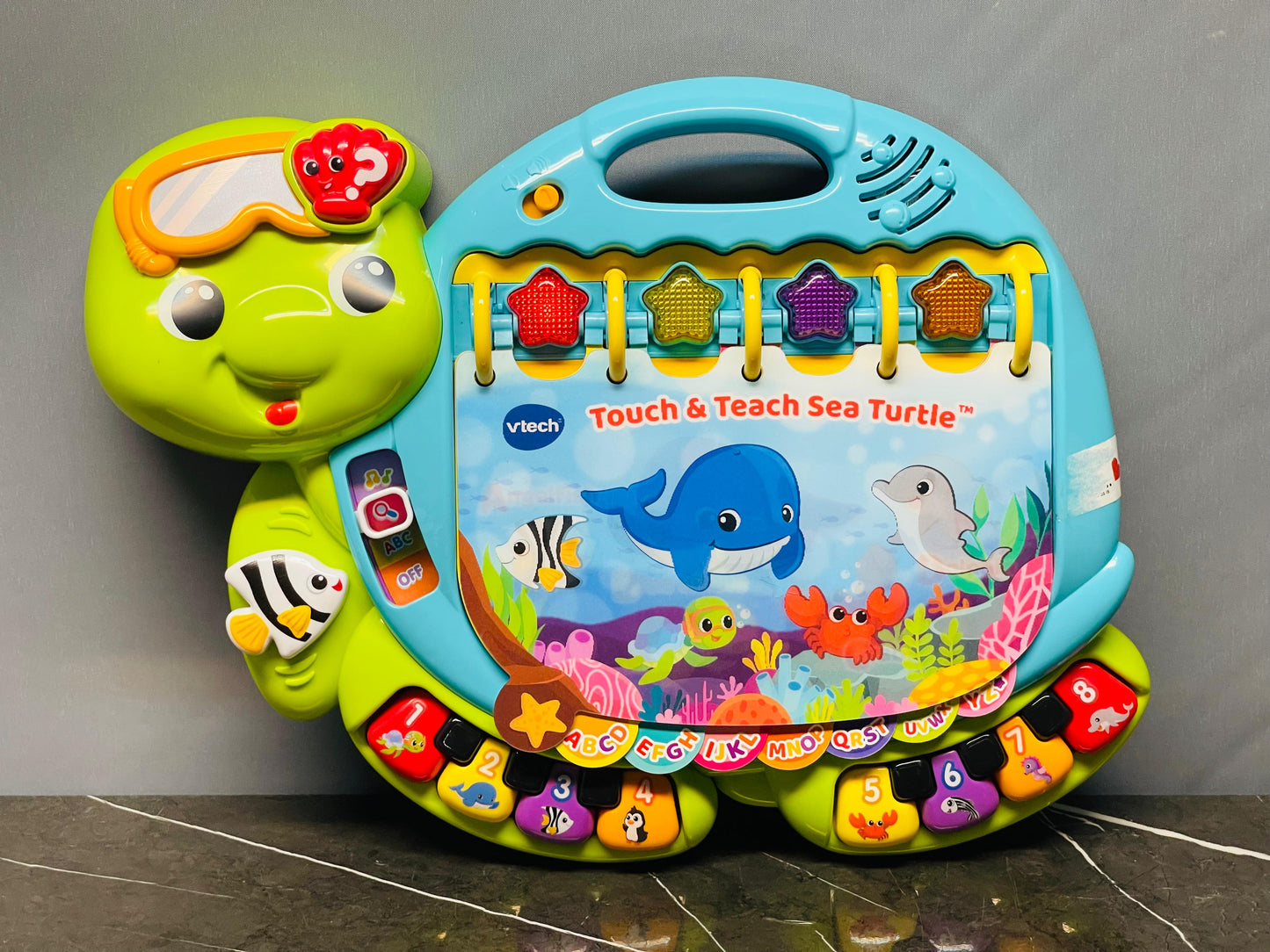 VTech Touch and Teach Sea Turtle.(Rs.350 advance Required)