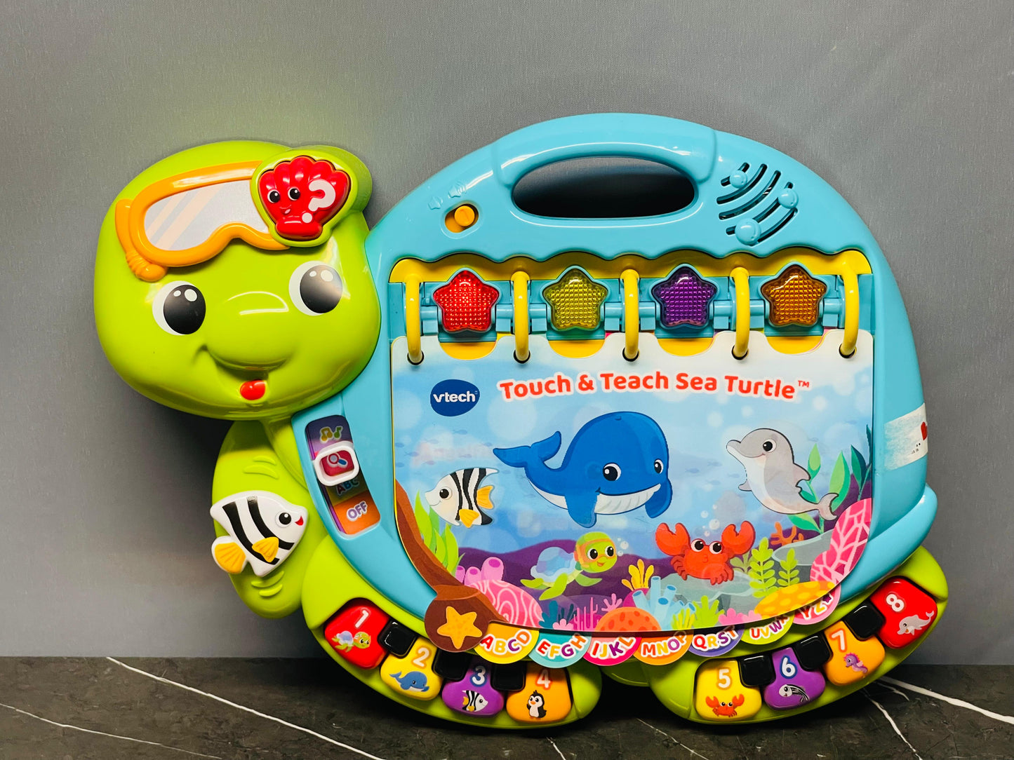 VTech Touch and Teach Sea Turtle.(Rs.350 advance Required)