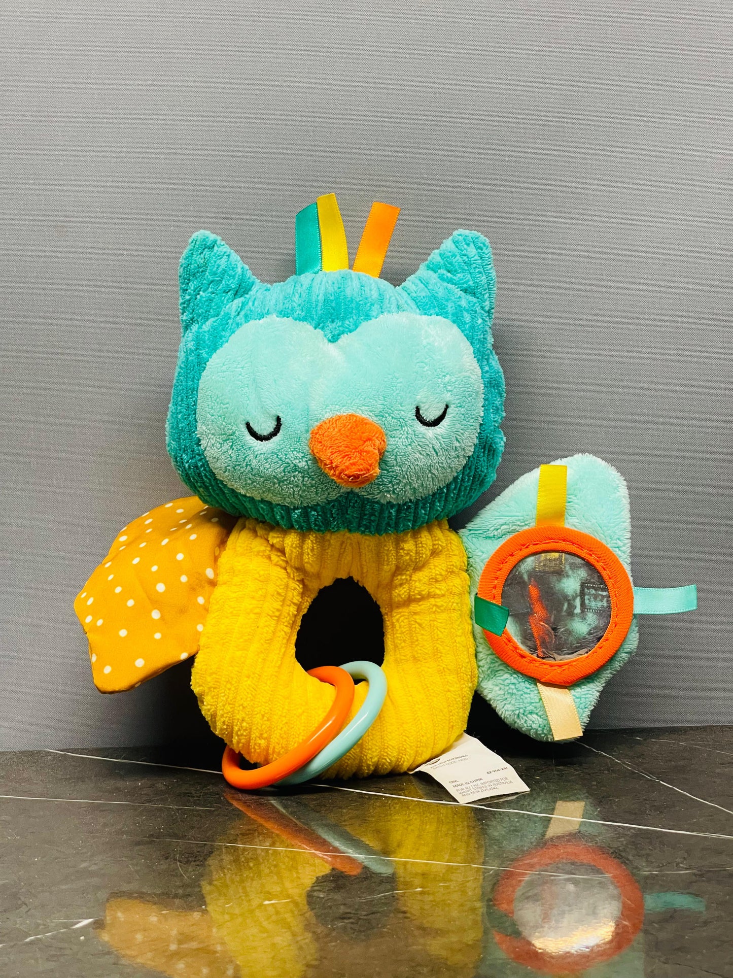 Anko Owl Plush Activity Toy.