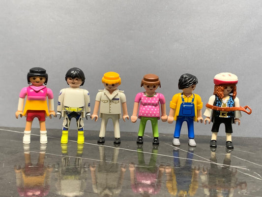 Diverse Playmobil Figures Collection.