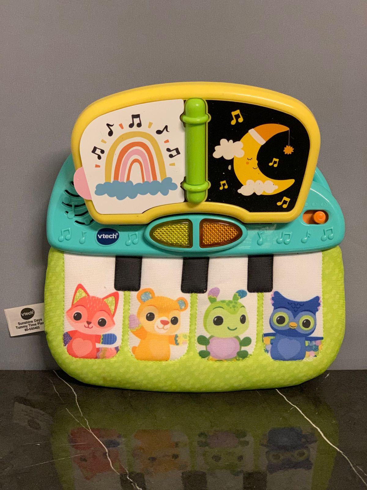 VTech 3-in-1 Tummy Time to Toddler Piano. SKU:BXL-051