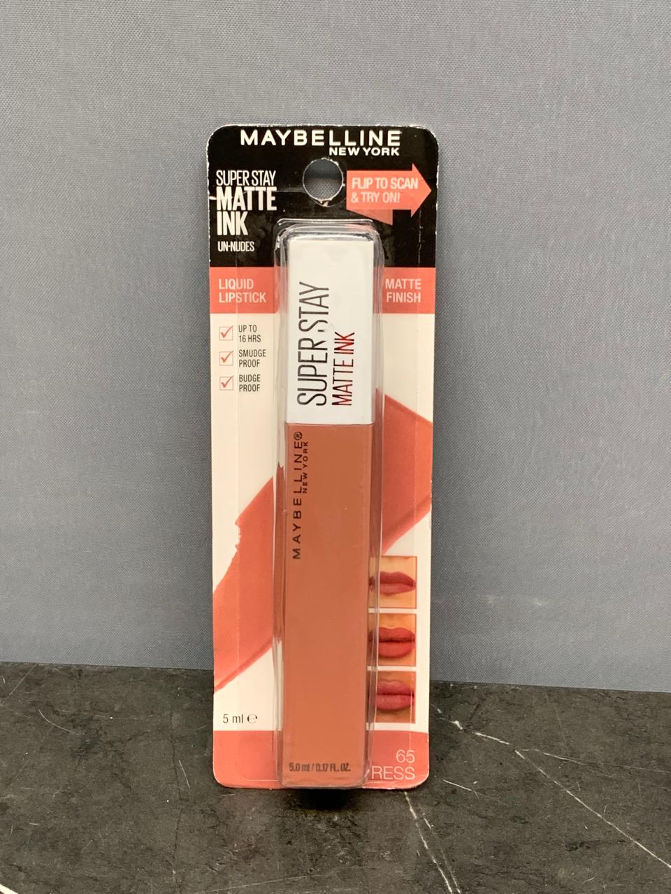 Maybelline Superstay Matte Ink Liquid Lipstick (65 Seductress)(new)