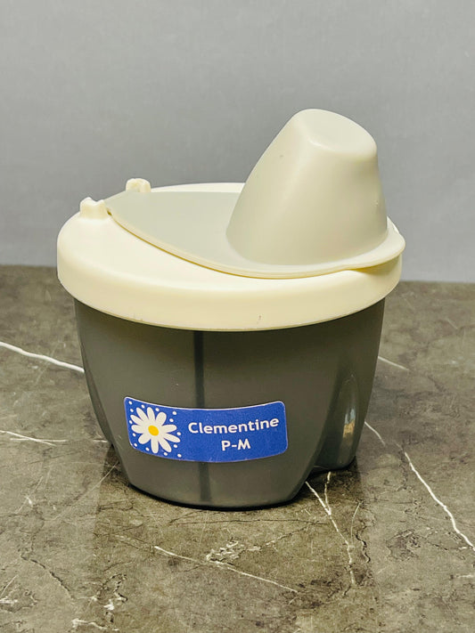 3-Compartment Travel Formula Dispenser.