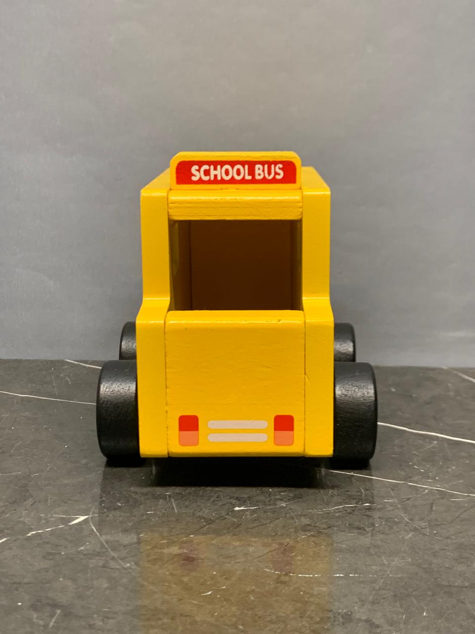 Mini School Bus Vehicle Toy. SKU:BXL-002