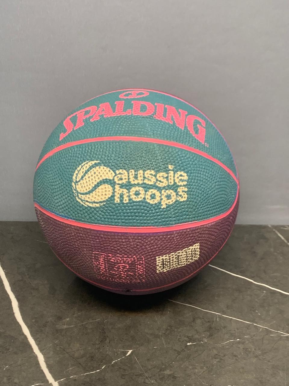 Original Spalding Aussie Hoops Outdoor Basketball. SKU:BXL-066