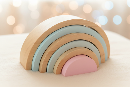 Stacking Rainbow Toy. SKU:BXL-054