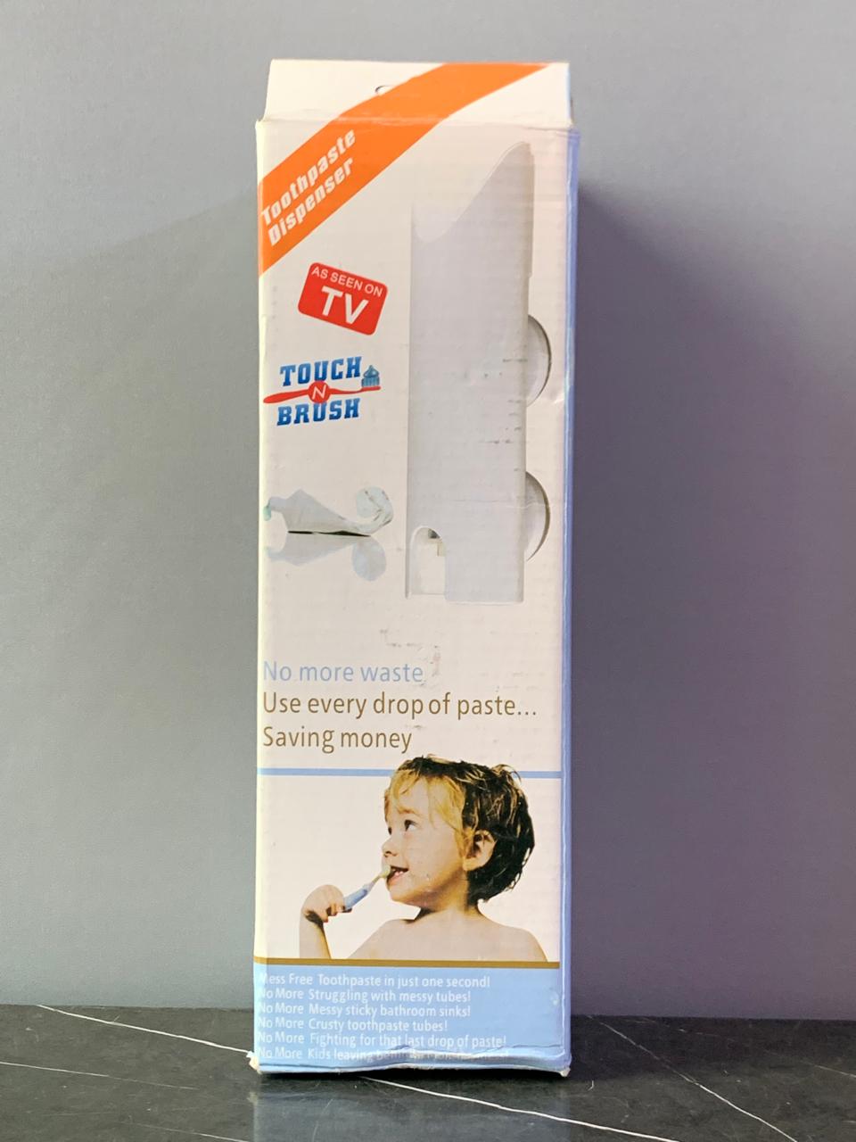 Touch N Brush Hands-free Toothpaste Dispenser. SKU:BXL-059 (new) (Rs 300 advance)