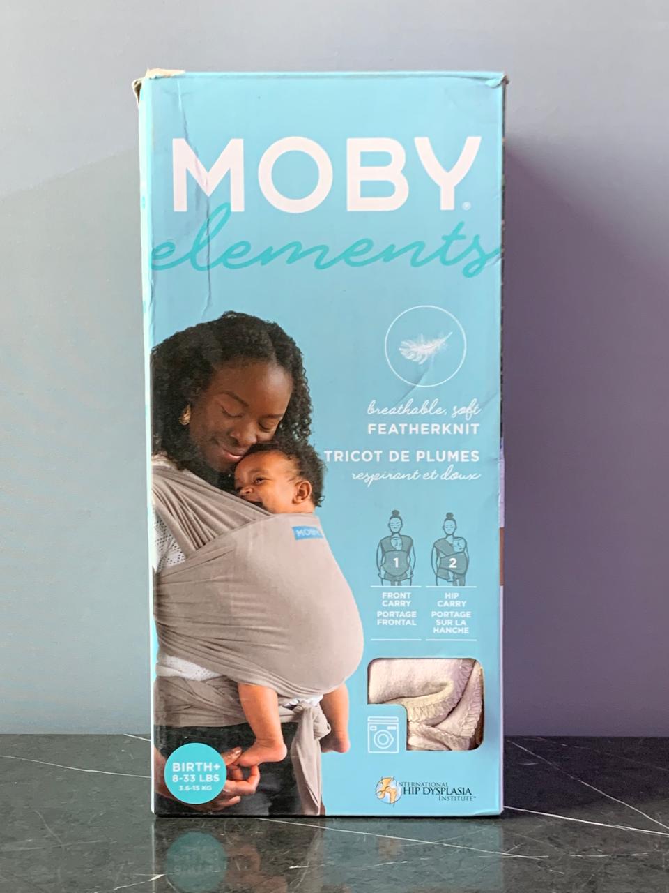 Moby Elements Baby Wrap Carrier. SKU:BXL-804 (Rs 800 advance)