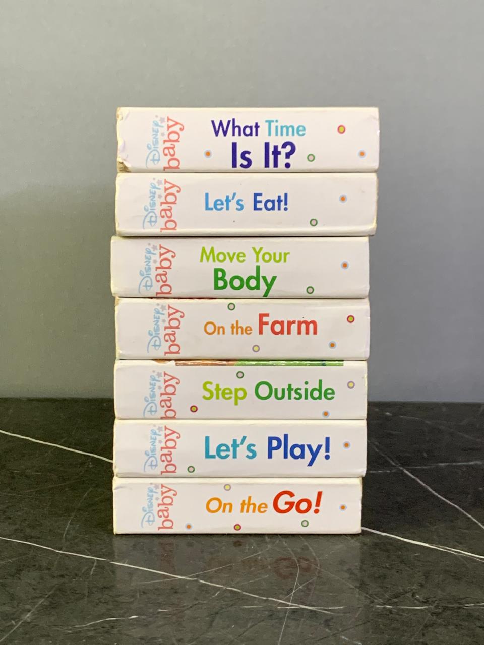 Disney Baby My First Library. (Set of 7 Books) SKU:BXL-085 (Rs 300 advance)