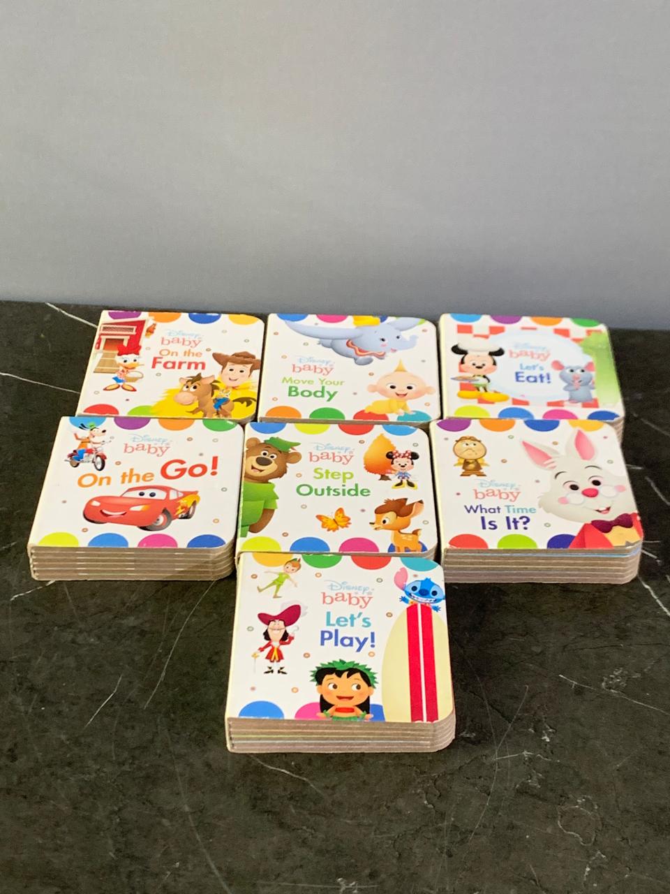 Disney Baby My First Library. (Set of 7 Books) SKU:BXL-085 (Rs 300 advance)