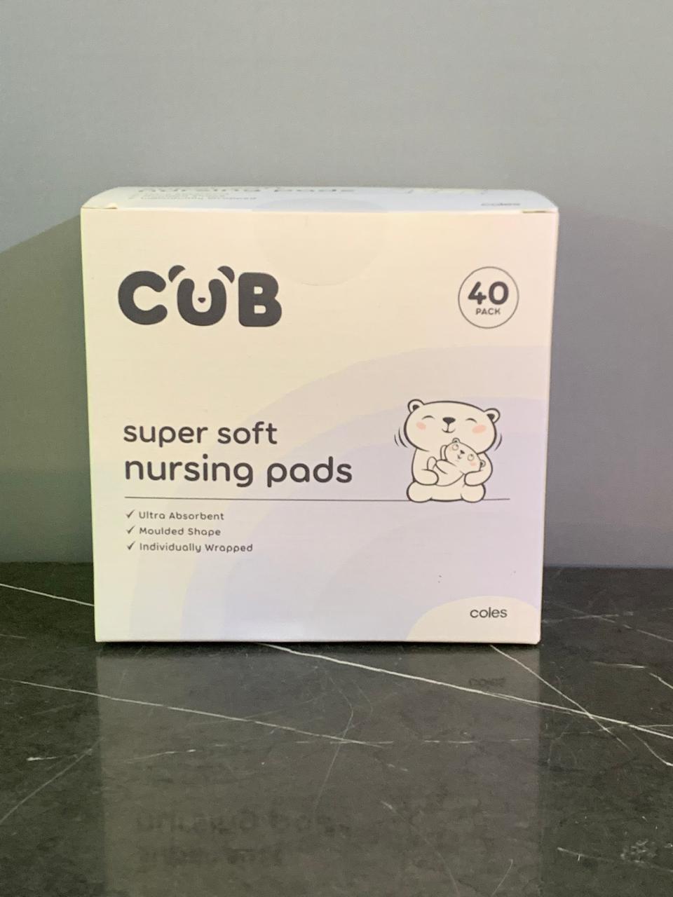 Cub Super Soft Nursing Pads. SKU:BXL-114 (new)