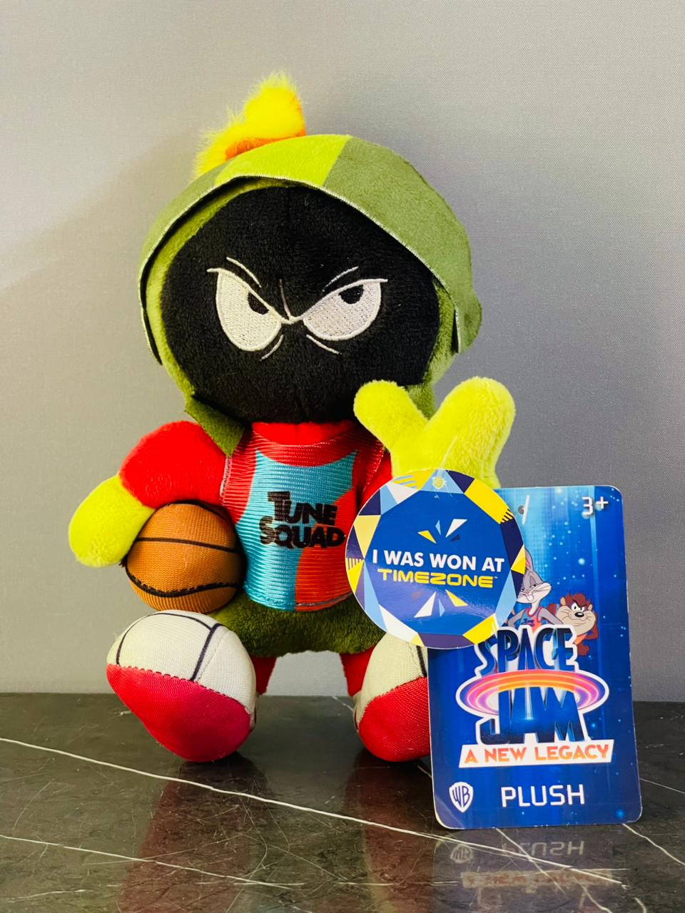 Space Jam Tune Squad Marvin The Martian Plush Soft Toy. SKU:BXL-051
