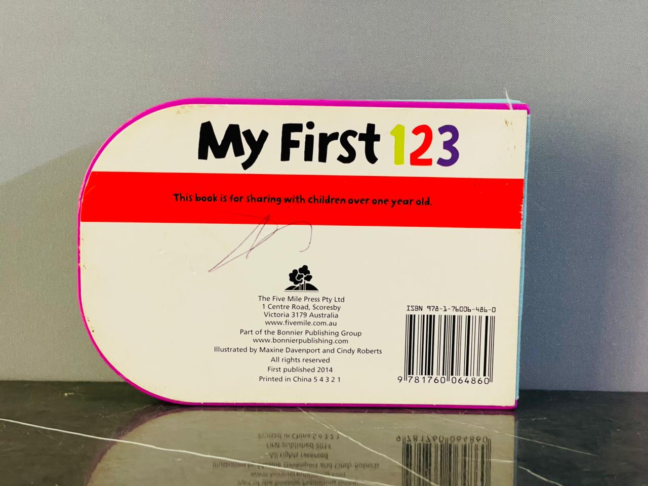 My First 123 Board Book. SKU:BXL-051