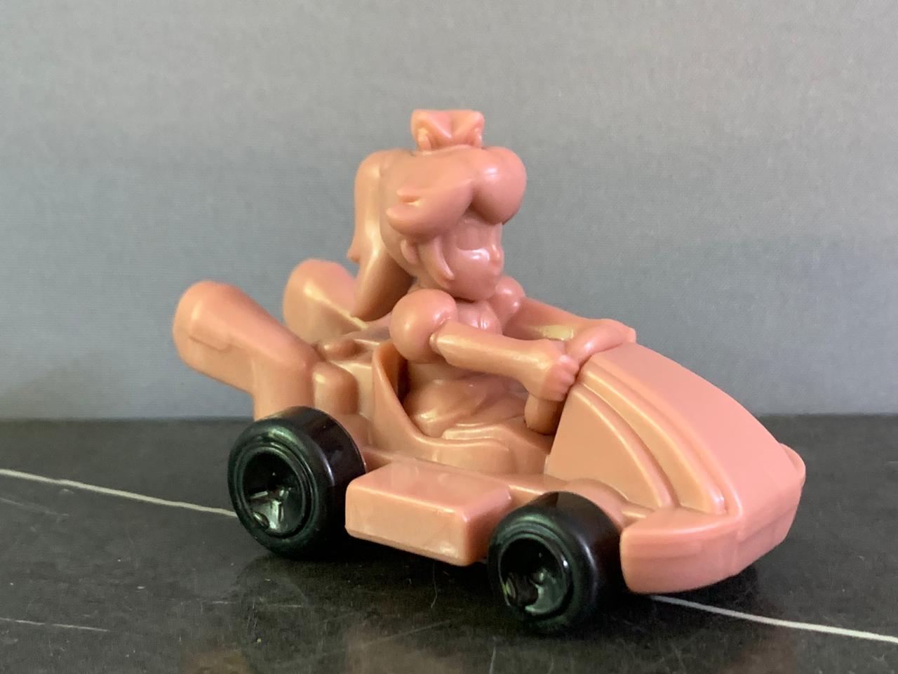 Princess Peach Super Mario Bros Mario Kart Mini Figure.