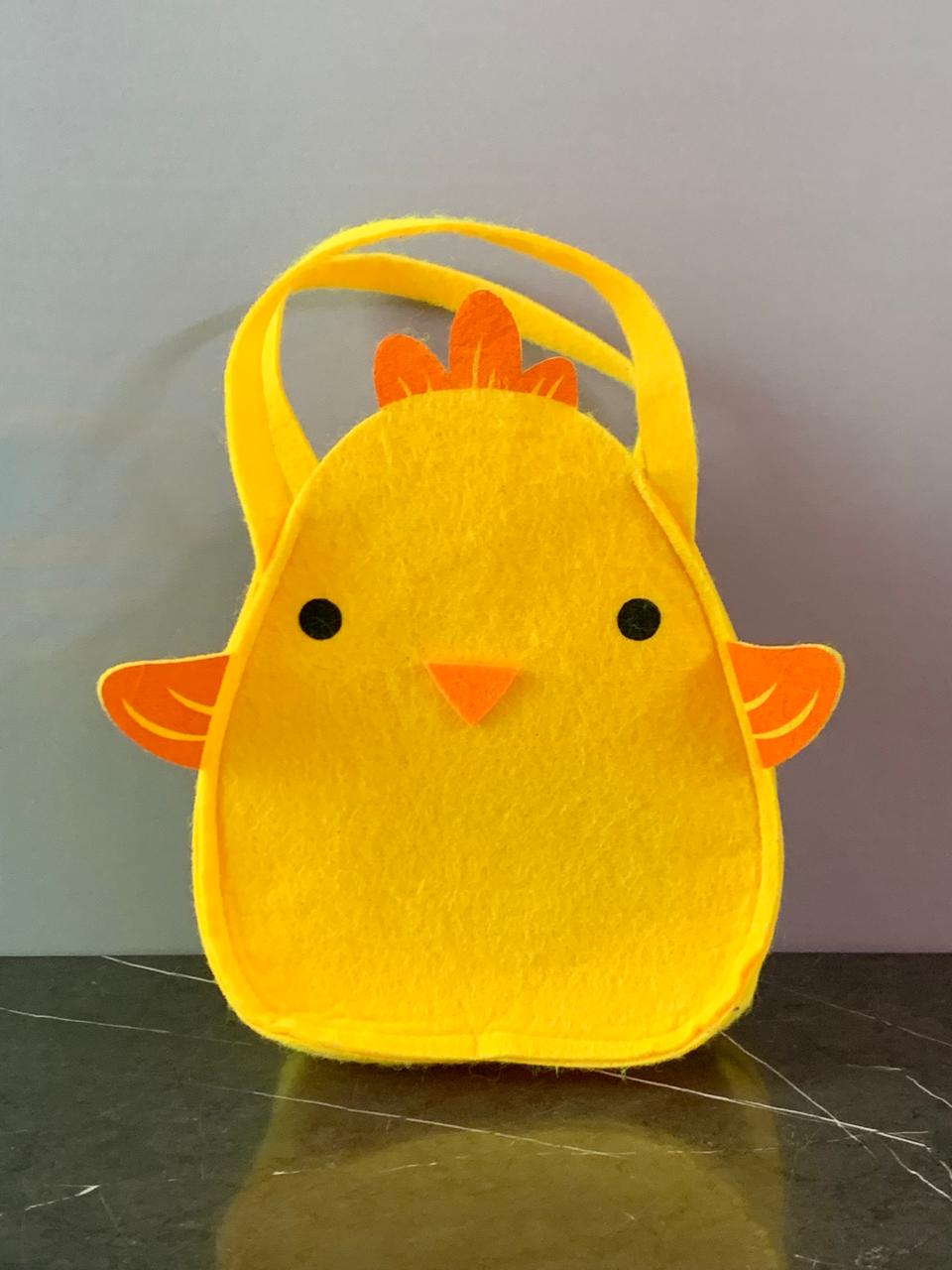 Woolworths Easter Toy Felt Bag - Chick. SKU-BXL:065