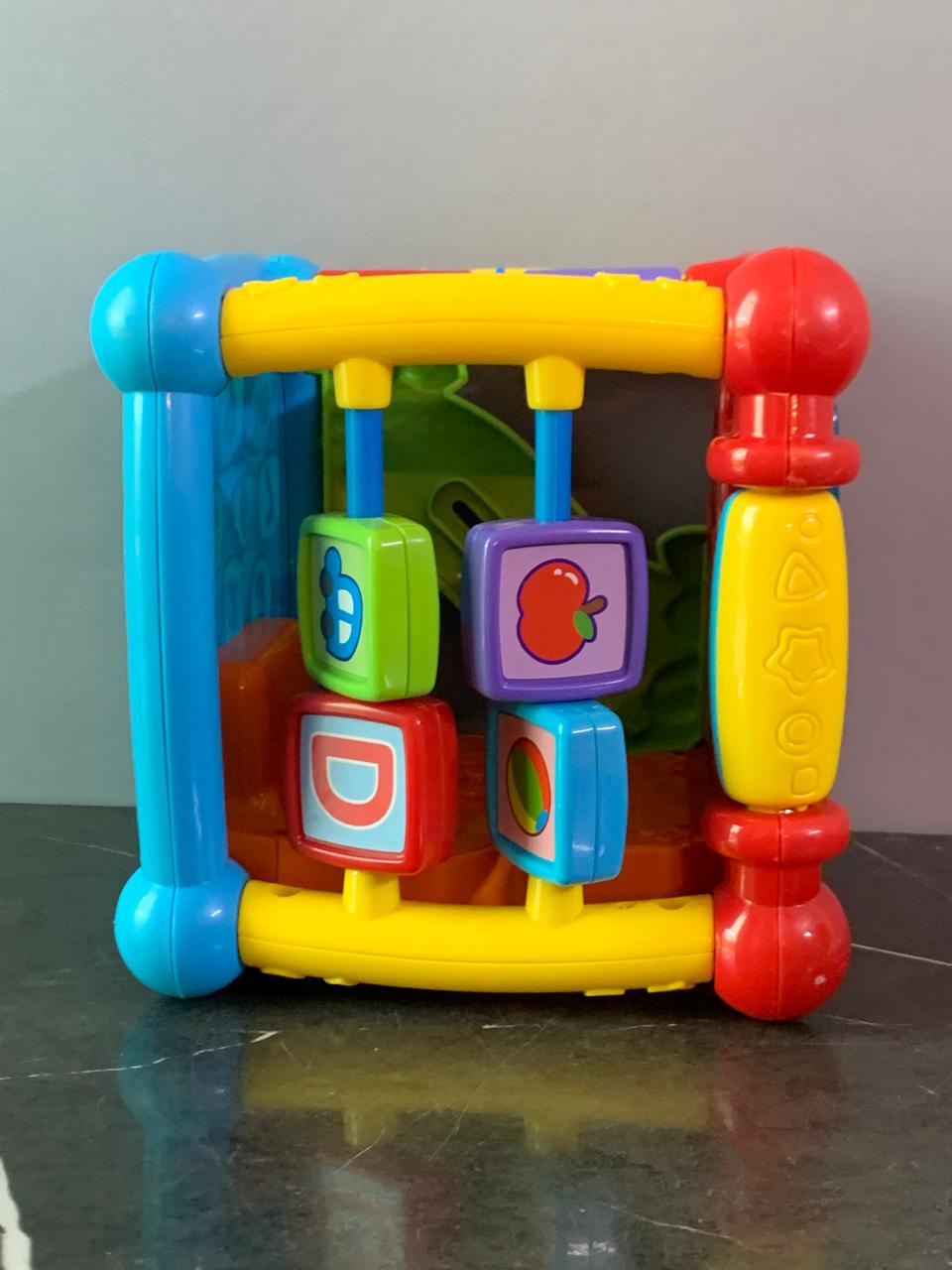 VTech Busy Learners Activity Cube. (Rs 300 advance)