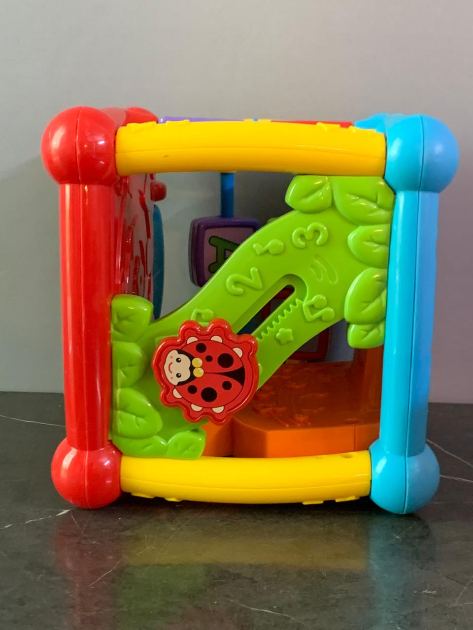 VTech Busy Learners Activity Cube. (Rs 300 advance)