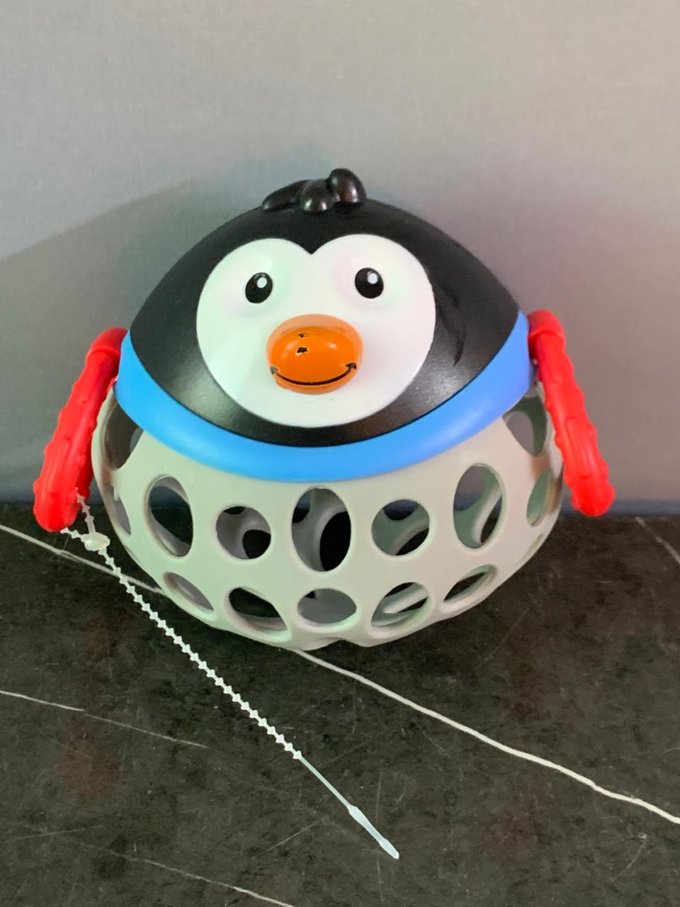Nuby Silly Shaker Rattle Toy - Penguin.