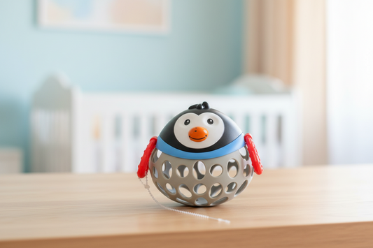 Nuby Silly Shaker Rattle Toy - Penguin.