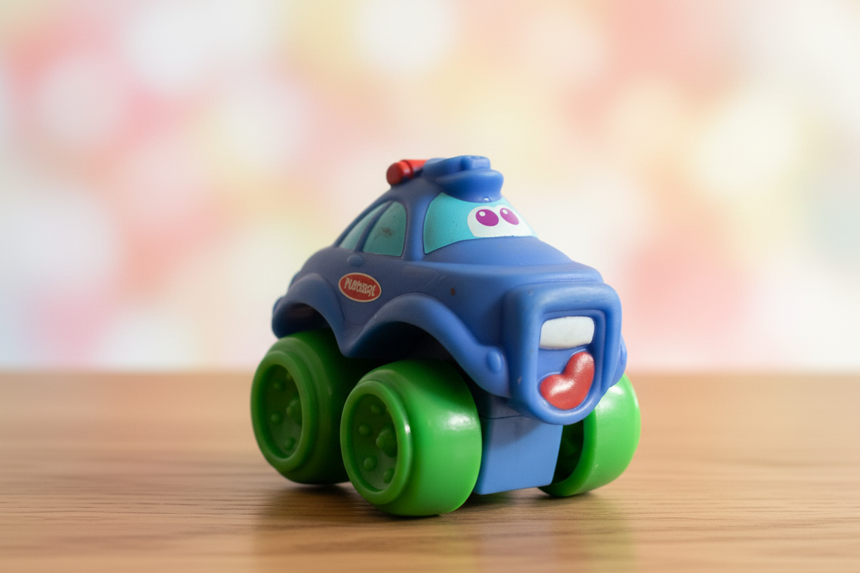 Hasbro Playskool Tonka "Lil' Chuck  Friends" Police Car.