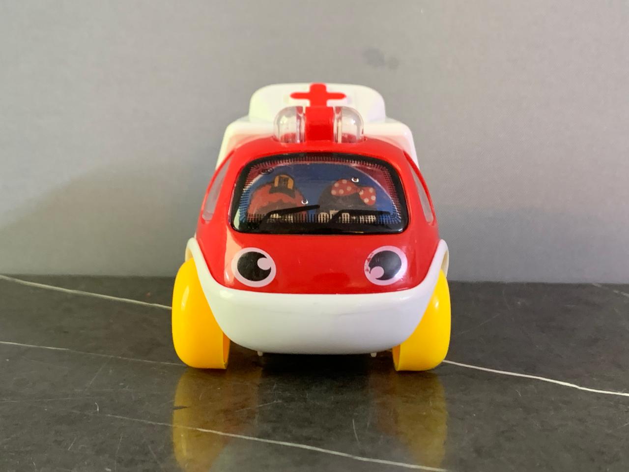 Edushape Mighty Minis Wind Up Vehicle - Ambulance.