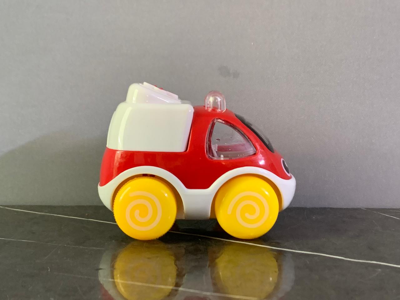 Edushape Mighty Minis Wind Up Vehicle - Ambulance.