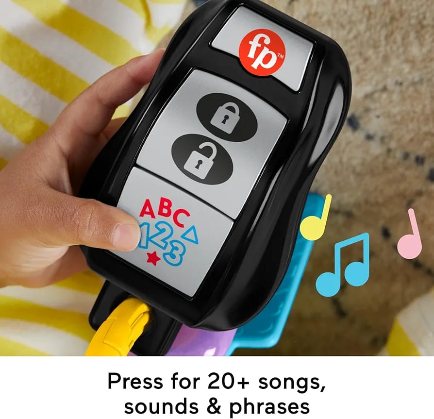 Fisher-Price Laugh & Learn Baby Musical Toy Play & Go Activity Keys. (need new batteries )