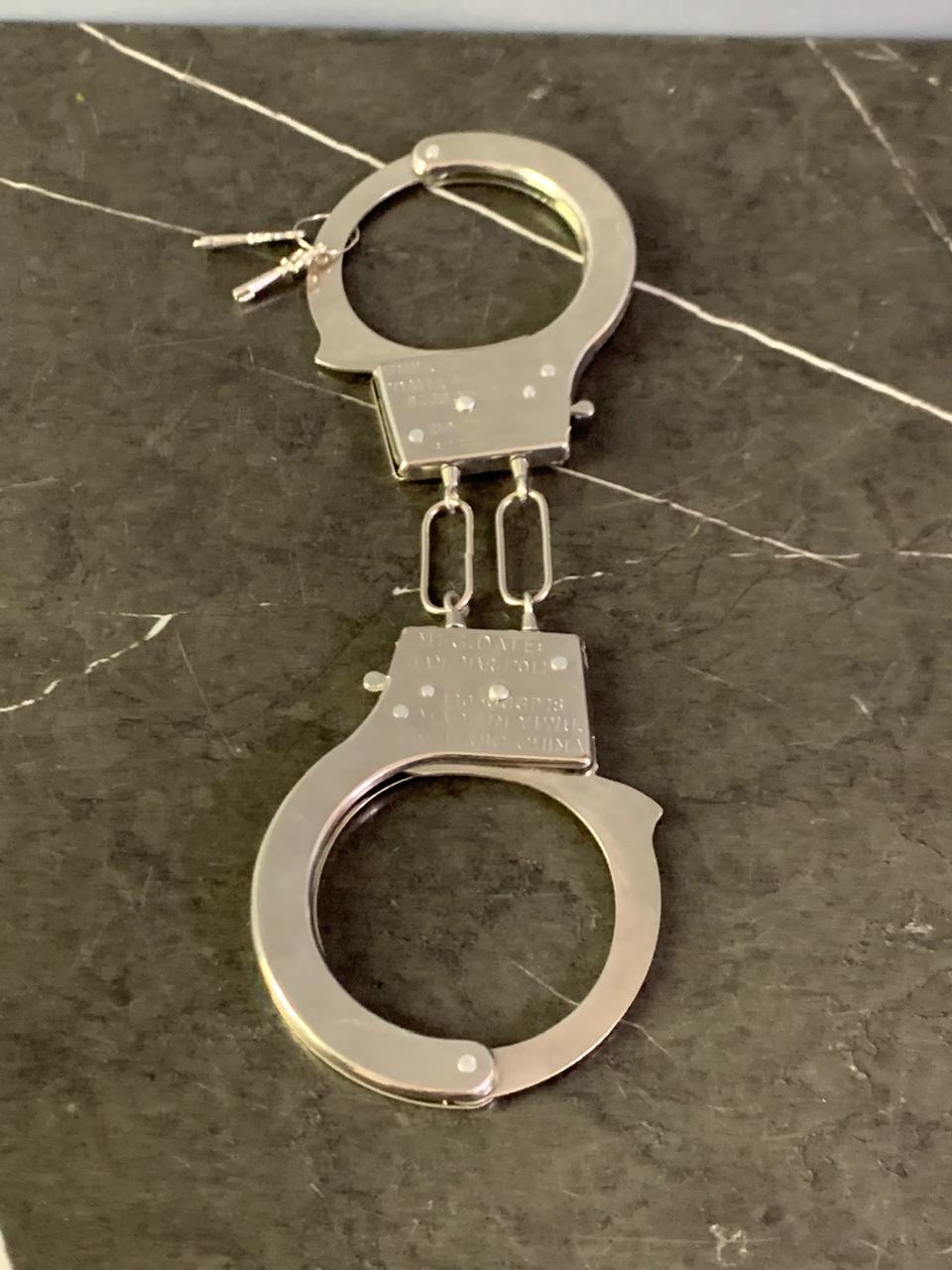 Toy Handcuffs With Keys.