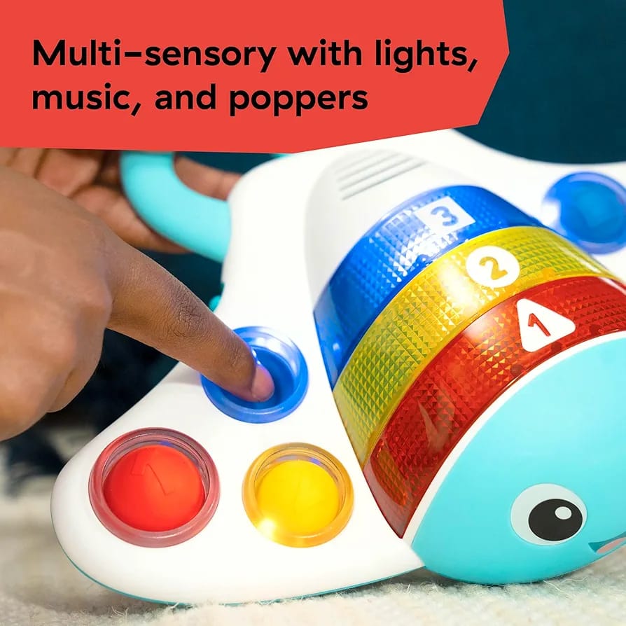 Baby Einstein Ocean Explorers Pop & Explore Stingray Popper Toy.