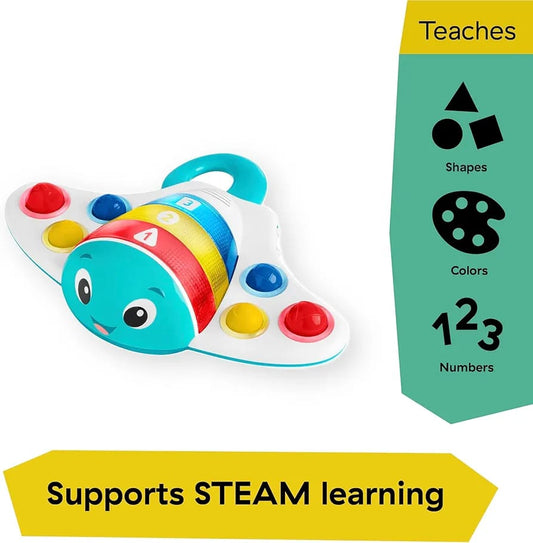 Baby Einstein Ocean Explorers Pop & Explore Stingray Popper Toy.